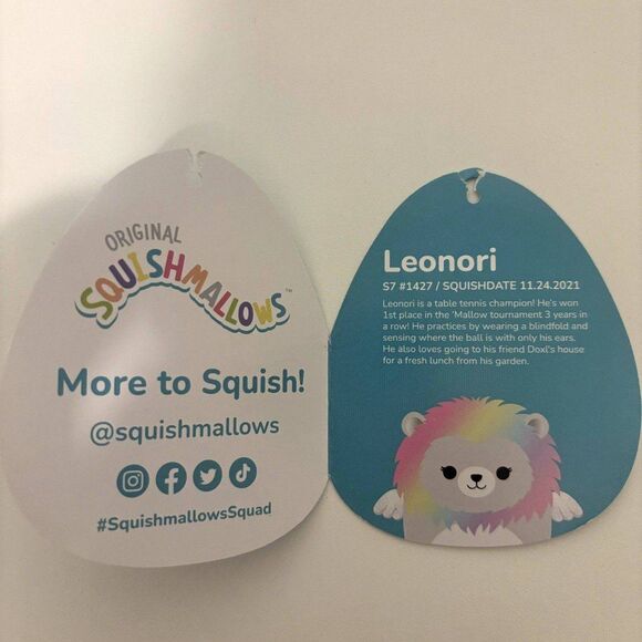 Leonori The Winged Lion 7" Squishmallow - Picture 4 of 6